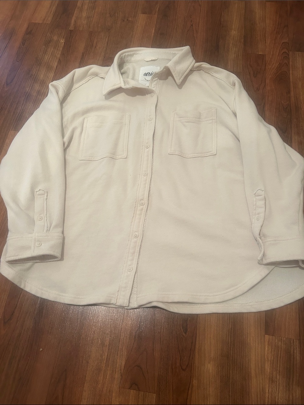 Cream Button-Down